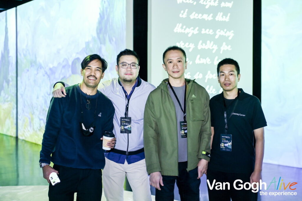 Bangkok - The Team At Van Gogh Alive